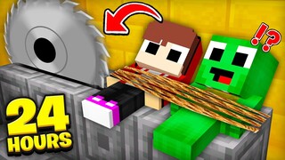 Baby Mikey & Baby JJ Will DIE in 24 HOURS in Minecraft ! What Happend ? (Maizen Mazien Mizen)