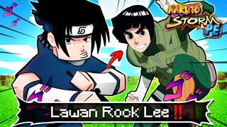 Melawan ROCK LEE Dan PETUALANGAN Upgrade Mata Sharingan 😱 Minecraft Naruto Storm V4.0 ‼️ 𝐄𝐏.2