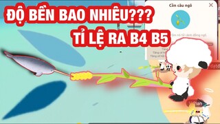 "CẦN CÂU NGÔ" SỮA CẦN BAO NHIÊU TIỀN??? - ĐỘ BỀN TỈ LỆ RA B4 B5??? TRONG PLAY TOGETHER