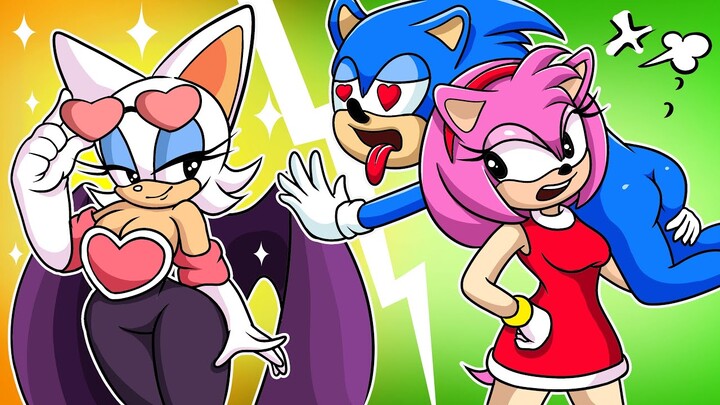 Amy's Foolish Love - Sonic, Please Come Back To Family!! - POOR AMY'S LIFE | Crew Paz