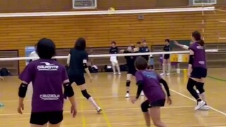 This libero’s pass is so steady!