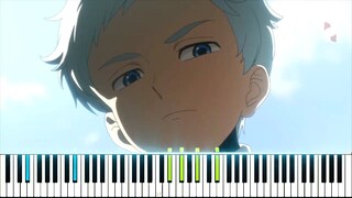 [Yakusoku no Neverland ED] "Zettai Zetsumei" - CöshuNie (Synthesia Piano Tutorial)
