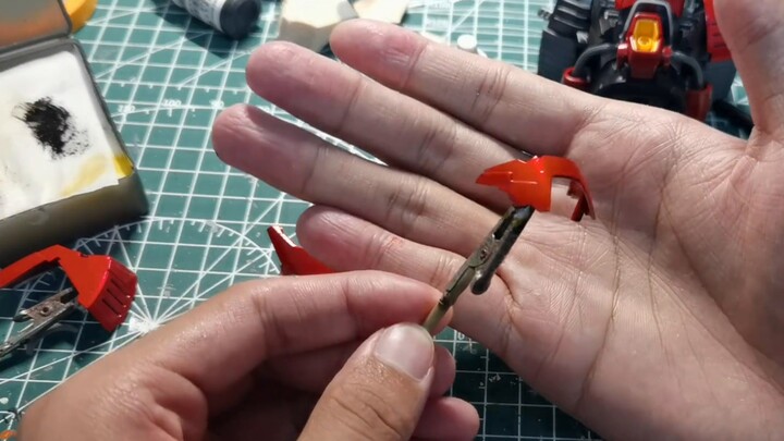 [Main part] Paint pseudo-electroplating together Sazabi continues to update