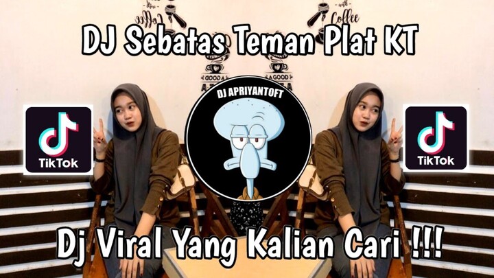 DJ SEBATAS TEMAN PLAT KT VIRAL TIKTOK TERBARU 2024 YANG KALIAN CARI !