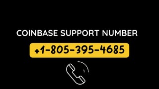 Coinbase Customer Support ❌⭕ +18053954685 ❌⭕ Number