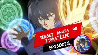 Tensei Kenja no Isekai Life episode 8 sub Indonesia