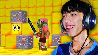 เมื่อต้องแอบเป็น บล็อคทองคำ หนี Zombie Pigman จะรอดไหม_