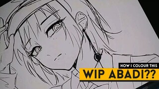 SIAPA NIH YANG SUKA NUMPUK WIP??? WIP itu apa sih? || Speedpaint || Famine Devil - Chainsawman