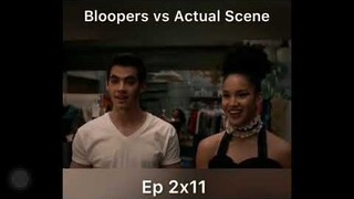 HSMTMTS Bloopers Vs Actual Scene