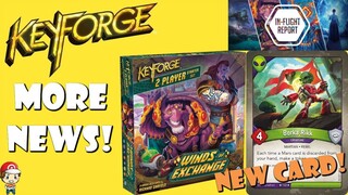 More Keyforge News! (and STOP Worrying!) - New Set & Card Reveal!