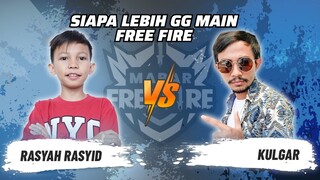 Kopral Jono vs Rasyah Rasyid: Skill Siapa Lebih GG Main FF? | Mabar Free Fire Match 54 #short