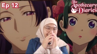 KYAAA ! INDIRECT KISS 😳 | The Apothecary Diaries Episode 12 REACTION INDONESIA