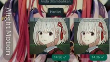 nih yg tadi req chisato done ya🗿☝