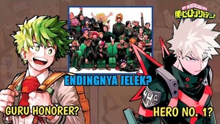 PENJELASAN ENDING MANGA MY HERO ACADEMIA (TAMAT) | DEKU X URARAKA X BAKUGO #MHA