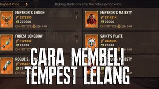 CARA MEMBELI ITEM TEMPEST ARMS DI PELELANGAN STATE OF SURVIVAL