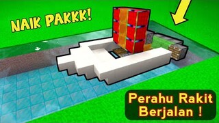 Cara Membuat Rakit Berjalan Di Minecraft