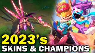 NEW Skins & NEW Champions - 2023 Roadmap - League of Legends