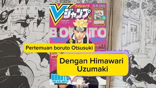 Pertemuan kakak beradik yang terlihat berbeda, uzumaki himawari dan Otsusuki boruto.