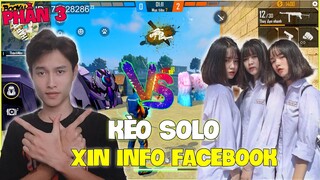 Free Fire | Thành Mốc Gạ Kèo Solo Xin Info Facebook Và Cái Kết Phần 3 |Thành Mốc