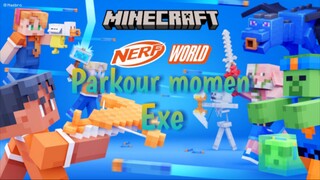 Ini lu ketika maksa nyoba parkour... || Miinecraft Exe