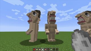 Attack On Titan MOD in Minecraft