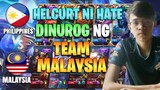 HELCURT ni HATE dinurog ng TEAM MALAYSIA | Team Philippines vs Team Singapore (National Arena)
