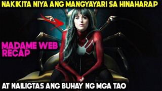 NAKIKITA NIYA ANG MANGYAYARI SA HINAHARAP AT NAILIGTAS ANG LAHAT NG MGA TAO - MADAME WEB RECAP