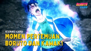 Resonansi Karma! Pertemuan Boruto dan Kawaki Untuk Pertama Kali!