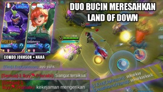 COMBO JONSON NANA MERESAHKAN LAND OF DOWN MOBILE LEGEND, AUTO GAK GERAK!!!