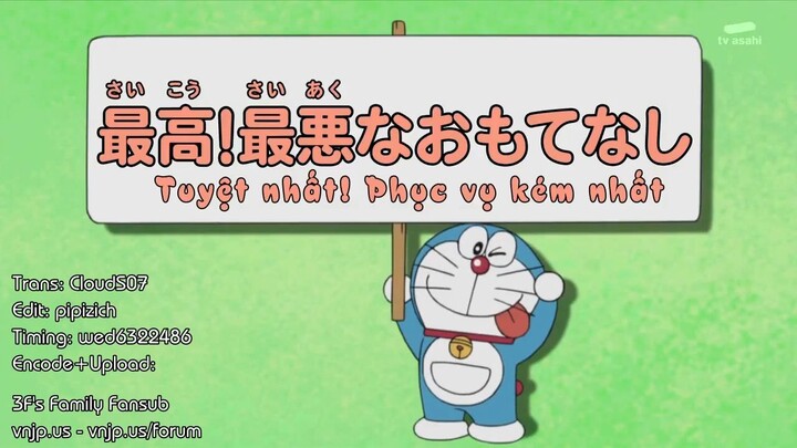 Doraemon : Vỏ sò vạn năng - Tuyệt nhất! Phục vụ kém nhất