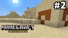 Emang Boleh Se Hoki Ini? Minecraft Survival Indonesia Part 2 - MCPE 1.20