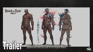 Dead by Daylight X Attack on Titan Collection Concept Art Reveal [HD 1080P]