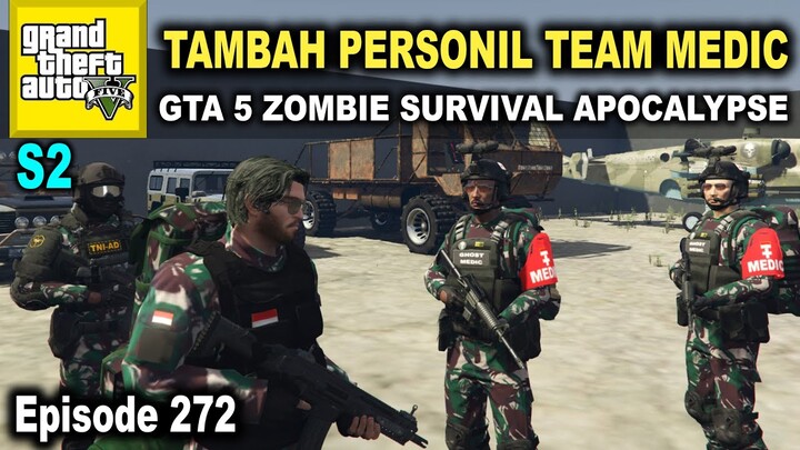 UCOK DALAM PENANGANAN MEDIS - GTA 5 ZOMBIE SURVIVAL APOCALYPSE #272