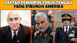 Kenapa Amerika Serikat Sering Membunuh Pemimpin di Timur Tengah?