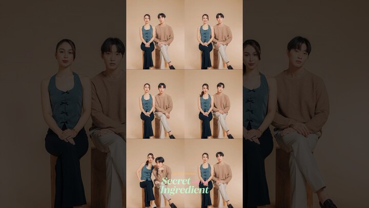 Photoshoot Julia Barretto & Sang Heon Lee 👩🏻‍❤️‍💋‍👨🏻 | Secret Ingredient | #Shorts