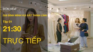 Trực tiếp VTV3 | Gia đình mình vui bất thình lình tập 1 | Cả nhà tá hỏa vì cậu út Danh đòi lấy vợ