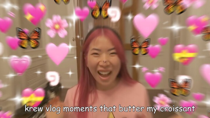 krew vlog moments that butter my croissant