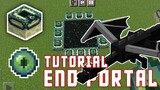 Cara bikin End Portal - Minecraft PE Tutorial