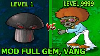 Nấm Nguyên Tử Vs Zombie Dance - Plants vs Zombies #8 Mod Full Gem - Hoa quả nổi giận - Thành EJ