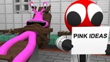 Monster School: Pink's Sad Origin Story | Rainbow Friends x Minecraft Animation