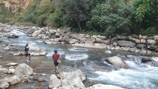 cast netting in Nepal | asala fishing | himalayan trout fishing |