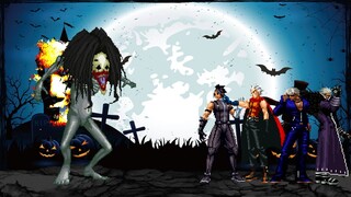 KOF MUGEN: KYOUKI VS TEAM N.E.S.T.E.S.!!! Halloween!!!