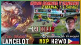 H2wo Carries Two Cancer with Double Maniac and Savage | Top Global Player H2wo