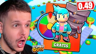 🔥 PEGUEI TUDO DE GRAÇA NA ATUALIZAÇÃO 0.49 DO STUMBLE GUYS 😱 ‹ KHORTEX ›