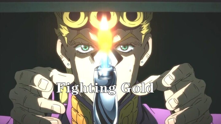 JOJO Golden Wind OP1 explodes and burns! A cover of "Fighting Gold" paired with a nostalgic tear-jer