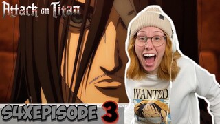 EREN IS BACK?! THE DOOR TO HOPE | Attack On Titan Season 4 Episode 3 |REACTION