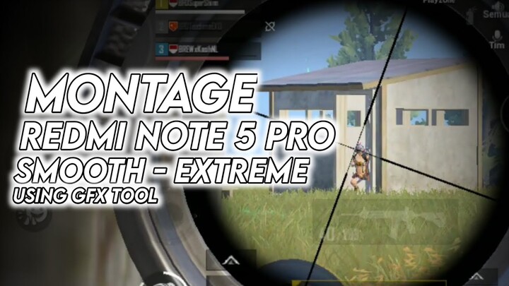 STAR ⭐ REDMI NOTE 5 PRO | SMOOTH - EXTREME + GYROSCOPE | PUBG MOBILE Montage