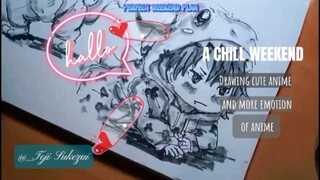 Drawing Anime Kawaiii 😍😍😍🥰🥰