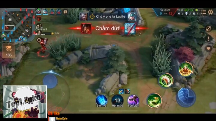 TOP 1 ZUKA VIỆT NAM ĐẤU ĐỈNH CAO SẼ CĂNG NHƯ THẾ NÀO - LIÊN QUÂN MOBILE