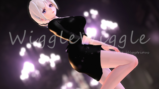 看一下爽一年，包臀制服光辉 碧蓝航线MMD - WiggleWiggle